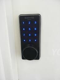 Smart Home Digital Lock with mobile App, password,  Biosystem ilock 6b